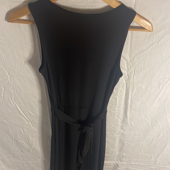 Black nylon small one piece romper - Picture 3 of 4